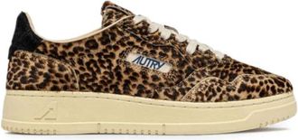 Autry Medalist Easeknit Low - Dames - Sneakers - Bruin - 40 EU - Katoen - Schoenen