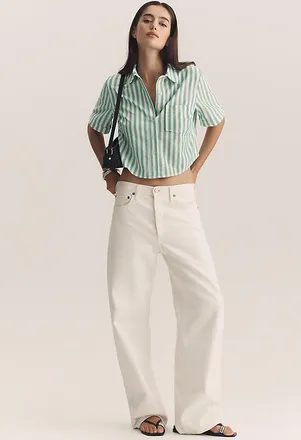 Levi's Easy Dad High-Rise Wide-Leg Jeans