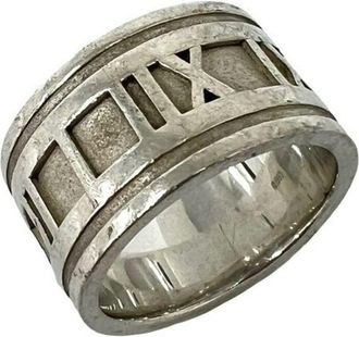 Tiffany & Co. Silver Silver 925 Band Ring (Pre-Owned)