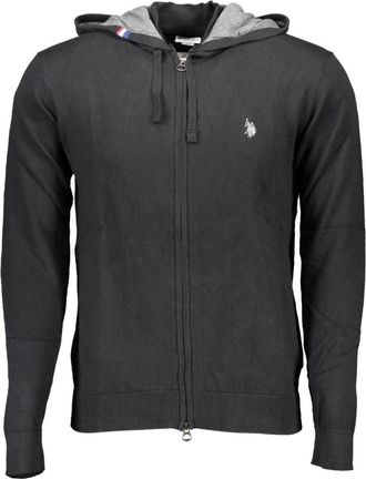U.S.Polo Association U.s. Polo Assn., Heren, Sweatshirts & Hoodies, Zwart, Maat: 2XL
