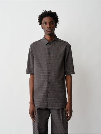 Calvin Klein Mens Juan Button-Down Shirt - Black - 46