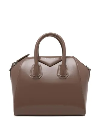 Givenchy top handle bag - women - CALFSKIN - One Size - Brown