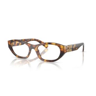 Miu Miu Glasses, unisex, Brown, Size: 51 MM Optical Frame