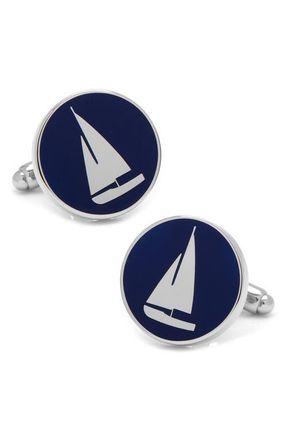 Cufflinks Inc. Sailboat Cuff Links in Blue at Nordstrom