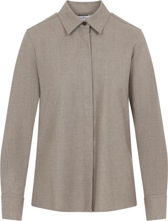 Max Mara Mujer, Blusas y Camisas, Gris, Talla: S