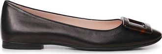 Roger Vivier U Look Leather Ballet Flats