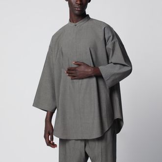 Fear of God Relaxed Mandarin shirt in wool blend