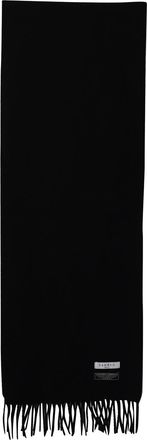 Sandro Sandro Paris Franje Sjaal in Zwart Wol