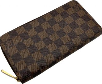 Louis Vuitton Brown Damier Canvas Damier Canvas Long Wallet (Bi-Fold) (Pre-Owned)