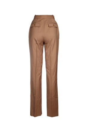 Elisabetta Franchi Womens Pantalone Camel Pantaloni Trousers