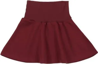 Maniere Kids Cotton Blend Terry Skirt in Maroon at Nordstrom, Size 2T