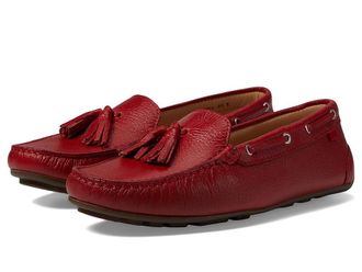 Marc Joseph New York Murray Hill Womens Flat Shoes Red Grainy : 10.5 M, Leather