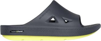 Skechers Arch Fit-slippers voor heren (Houtskool/Groen)