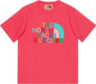Gucci x The North Face Cotton T-Shirt Pink 616036-XJDTV-5519