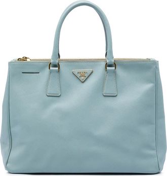 Prada Pre-owned Prada Large Saffiano Lux Galleria Double Zip Satchel Ladies W9RILT5HIK6Y0UAD