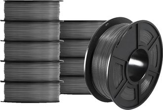 OEM Filamento 3d, Resistente, Ecol&oacute;gico, Petg Gris 10