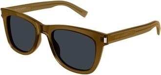 Saint Laurent Authentieke Bril met Topkwaliteit - unisex - Zonnebrillen - Bruin - 52 MM - Accessoires