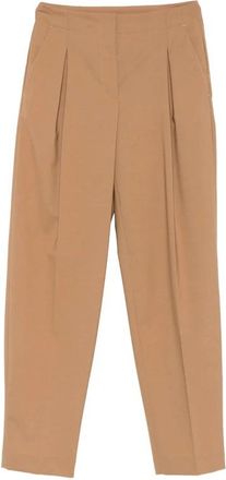 Covert Wide Broeken - Dames - Wijde Broeken - Bruin - S - Wol - Broeken