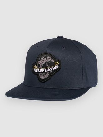 Horsefeathers Skull Cap blau