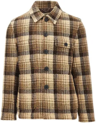 Walker Slater Forage Harris Tweed shirt jacket Man XXL