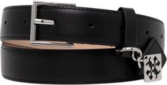 Tory Burch 1 Swing Riem - Dames - Riemen - Zwart - S - Leer - Accessoires