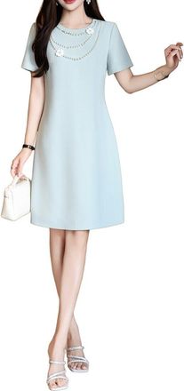Burryco Burryco Short Sleeve Aline Dress