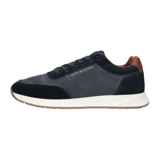Tommy Hilfiger Heren, Schoenen, Blauw, Maat: 46 EU Linnen