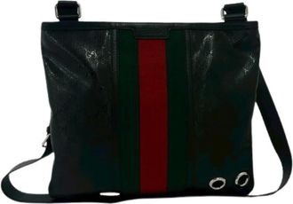 Gucci Pre-owned Borsa a Spalla GG Imprime in Pelle - - Pre-owned - Donna - Nero - ONE SIZE