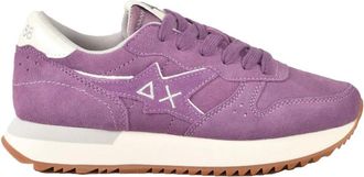 Sun 68 Schoenen - Dames - Sneakers - Paars - 37 EU - Leer - Schoenen