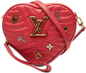 Louis Vuitton Pre-owned New Wave Heart Bag - Dames - Vintage Schoudertas - Rood - ONE Size - Leer - Vintage