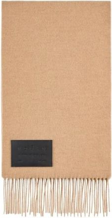 Hogan Stijlvolle Sjaal voor Alle Gelegenheden - Heren - Wintersjaals - Beige - ONE Size - Accessoires