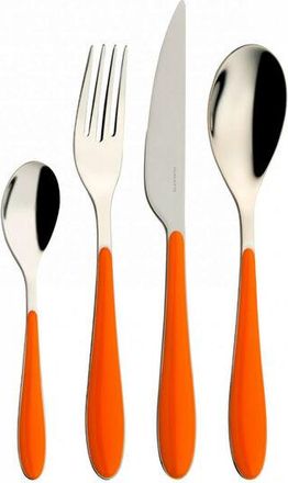 Bugatti Conjunto De 24 Piezas En La Caja De Regalo Con Una Ventana De Color Naranja De Color S&oacute;lido Gioia Bugatti