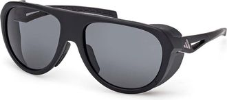 Adidas Sport SP0110 02A Mens Sunglasses Black Size 60