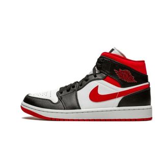 Nike Jordan Air 1 Mid - unisex - Sport - Veelkleurig - Maat: 36 1/2 EU Leer