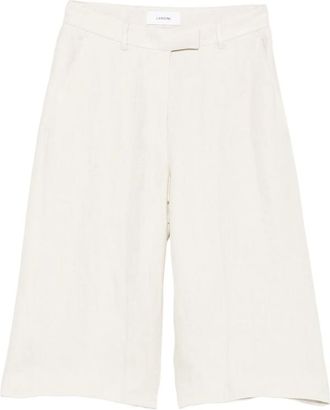 Lardini Wide-leg Tailored Shorts