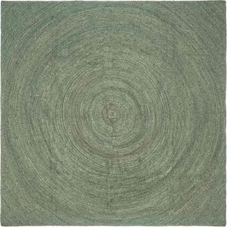 vidaXL Alfombras De &Aacute;rea Verde Oliva 200 X 200 Cm Yute Vidaxl