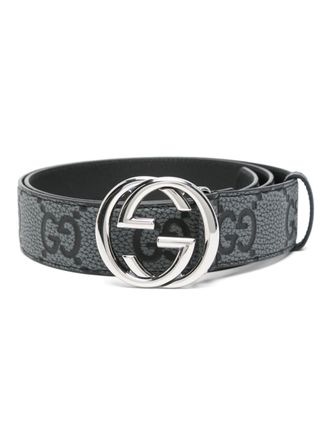 Gucci Riem met GG logo - Grijs