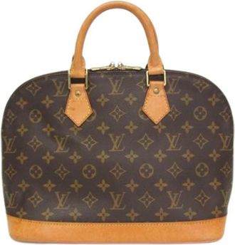 Louis Vuitton Pre-owned Alma M51130 Handtas - Dames - Vintage Handtas - Bruin - ONE Size - Vintage