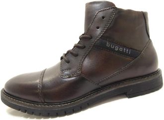 Bugatti Laarzen - Heren - Schoenen - Bruin - Maat: 43 EU Leer
