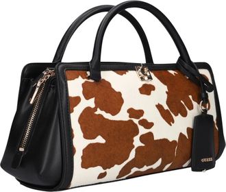 Guess Tassen, Dames, Veelkleurig, ONE Size, Leer, Audrey Sml Girlfriend Satchel