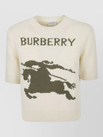Burberry skylar knitwear crew neck short sleeves