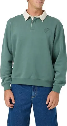 O'Neill OG Long Sleeve Fleece Rugby Shirt in Dark Forest at Nordstrom, Size Xx-Large