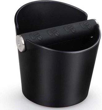 OEM Cubo Para Posos De Caf&eacute; - Knockbox - Accesorios Para Cafetera De 12 Cm - Caja Para Posos De Caf&eacute; - Caja Para Posos De Caf&eacute; Y Espresso - Negro