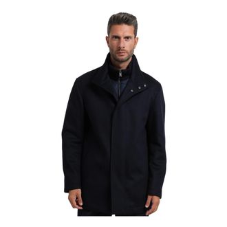 HUGO BOSS Abrigos Boss - Coats - Hombre - Azul - 3XL