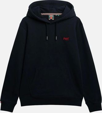 Superdry Mens Superdry Mens Essential Logo Hoodie - Navy - Size: 44