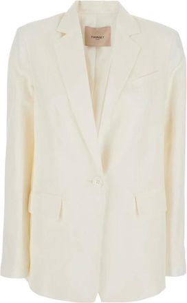 Twinset Mujer, Chaquetas, Blanco, Talla: L