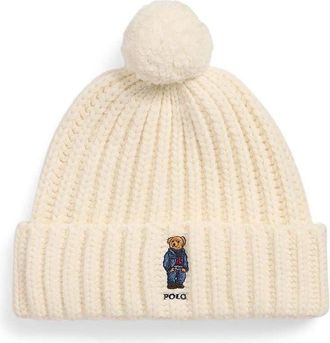 Polo Ralph Lauren Dames, Accessoires, Beige, Maat: ONE Size Wol