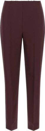 Gianluca Capannolo Lea Pants - Dames - Slim Fit Broeken - Rood - XS - Broeken