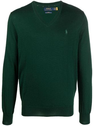 Polo Ralph Lauren Trui met V-hals - Groen