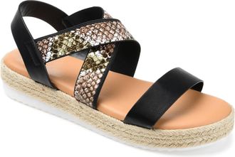 Journee Collection Women & apos;s Caroline Espadrille Sandals